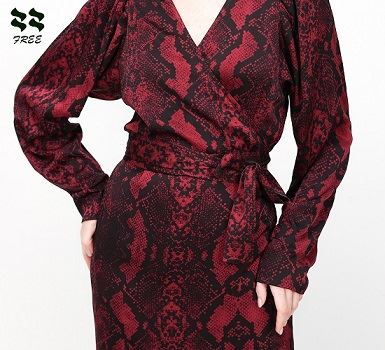 Printed Long sleeve wrap Maxi Dress belt detail.jpg Printed Long sleeve wrap Maxi Dress belt detail.jpg