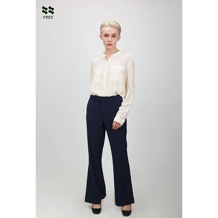 Full Length Professional Business Work Formal Pants Women Trousers
