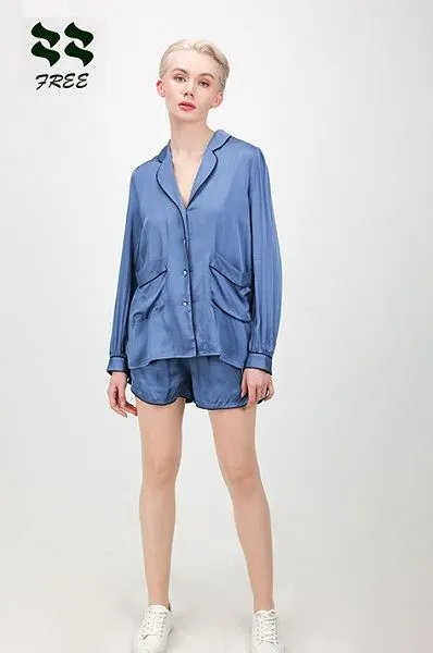 Προμηθευτής γυναικείων μεταξωτών πιτζάμες χαριτωμένος