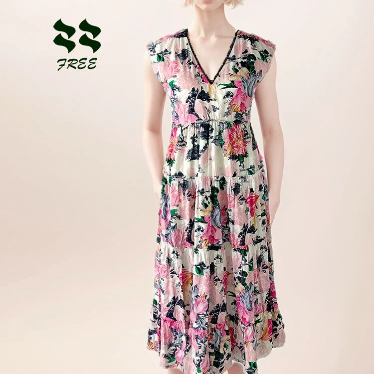 Casual Floral Dress